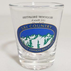 Ski Country Limited Edition Decanter Shot Glass NEW #S029
